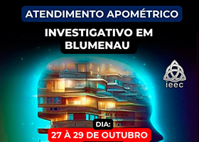 Apometria Investigativa Presencial em Blumenau