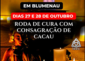 Roda de Cura com Consagração de Cacau em Blumenau